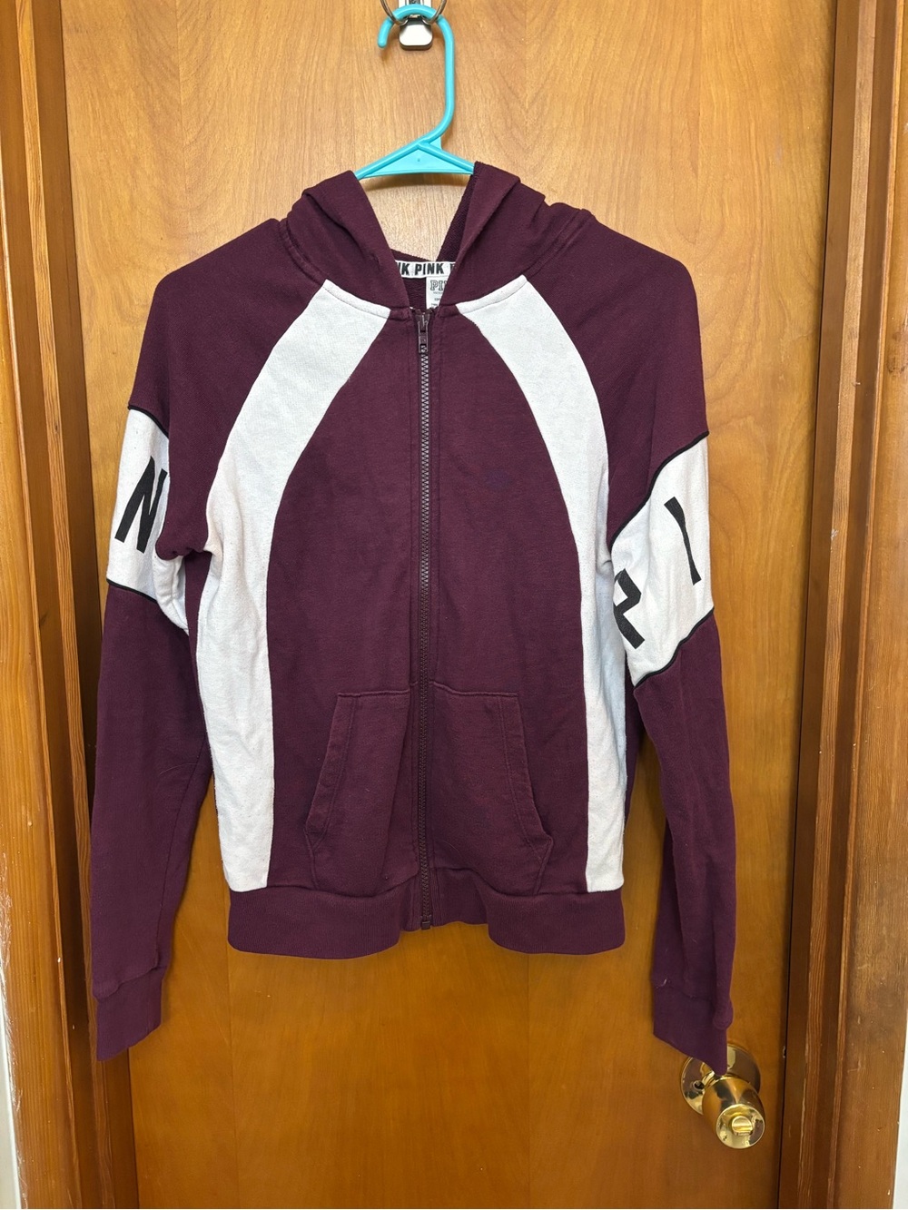 Victoria’s Secret Pink Burgundy Hoodie
